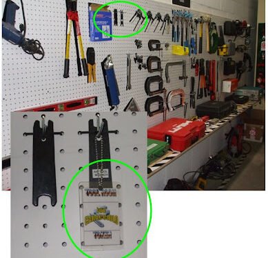 Use of Name Tokens on a Shared Shadow Board