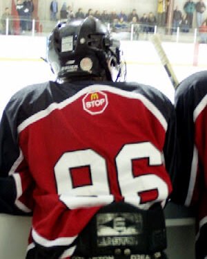 Simple Visual in Hockey to Curb Violence