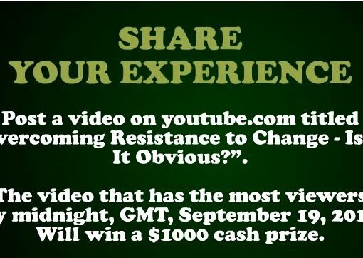 Lean Quote; July 23, 2010; Change: Isn’t It Obvious