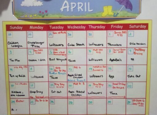 Lean at Home: My Visual Schedule