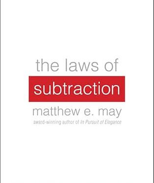 Book Review: The Laws of Subtraction