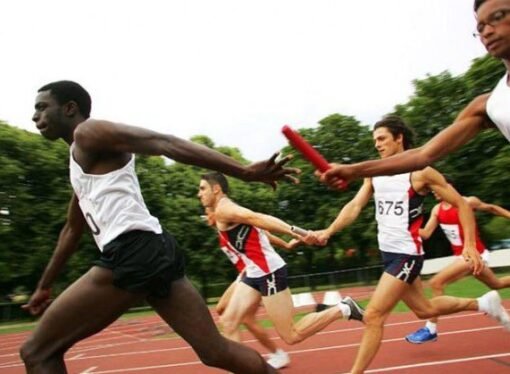 Watch The Baton Not the Runners