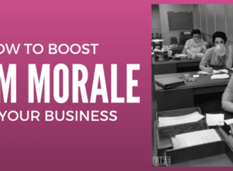 Guest Post: 5 Ways To Boost Team Morale