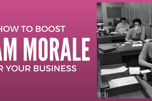 Guest Post: 5 Ways To Boost Team Morale